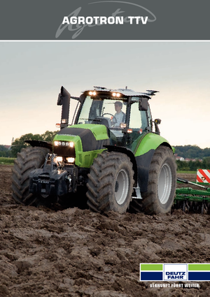 4WD traktorok DEUTZ-FAHR Agrotron TTV 630 DCR
