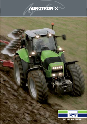 4WD traktorok DEUTZ-FAHR Agrotron X 710 DCR
