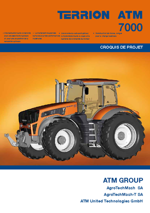 4WD traktorok Terrion ATM 7400