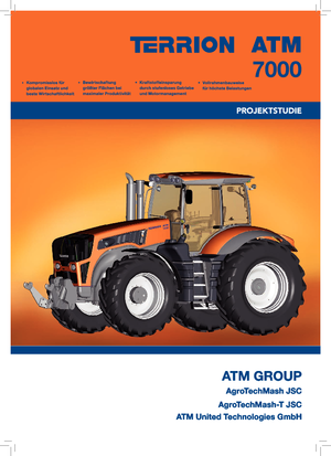 4WD traktorok Terrion ATM 7400