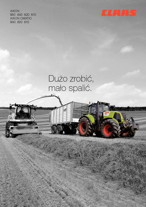 4WD traktorok Claas Axion 810