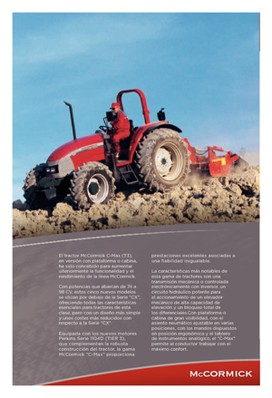 4WD traktorok McCormick C 100 Max HC