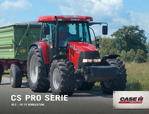 4WD traktorok Case IH CS 105 Pro Basis