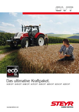4WD traktorok Steyr CVT 6230 Basis