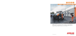 4WD traktorok Steyr 4095 Kompakt Basis