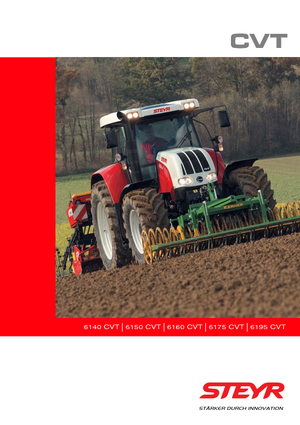 4WD traktorok Steyr CVT 6195 Basis