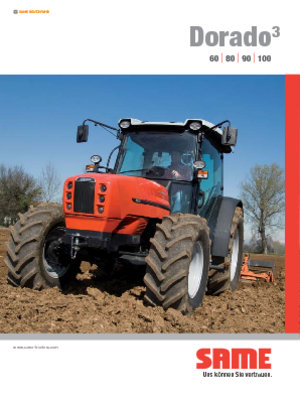 4WD traktorok SAME Dorado³ 80 DT
