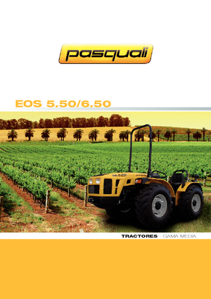 4WD traktorok Pasquali Eos 6.50 RS