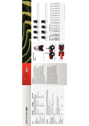 4WD traktorok Carraro SRX 9800