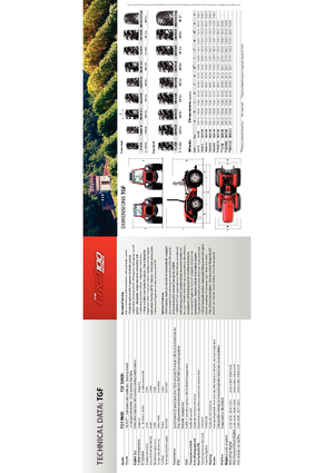 4WD traktorok Carraro Ergit TGF 9800