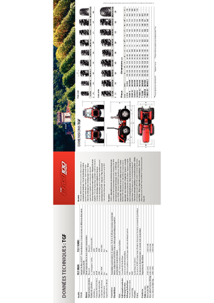 4WD traktorok Carraro Ergit TGF 9800