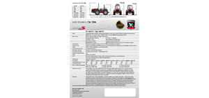 4WD traktorok Carraro TX 7800 S