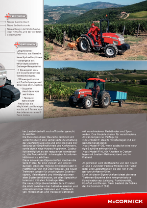 4WD traktorok McCormick F 120 XL