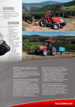 4WD traktorok McCormick F 120 XL