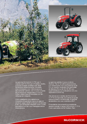 4WD traktorok McCormick F90N