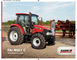 4WD traktorok Case IH Farmall 65 C Komfort