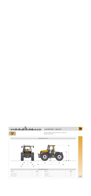 4WD traktorok JCB Fastrac 2155