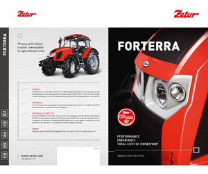 4WD traktorok Zetor Forterra 125