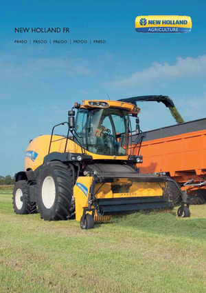 4WD silózók New Holland FR 850