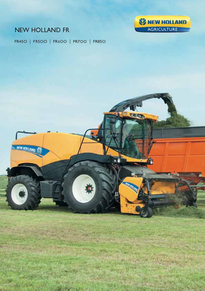 4WD silózók New Holland FR 850