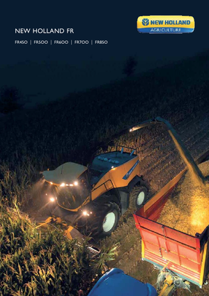 4WD silózók New Holland FR 850
