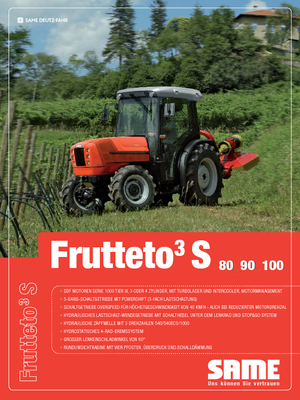 4WD traktorok SAME Frutteto³ S 90 GS DT