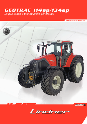 4WD traktorok Lindner Geotrac 114 ep