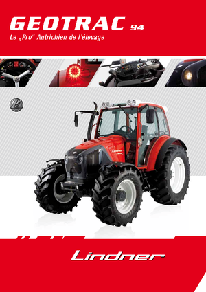 4WD traktorok Lindner Geotrac 94
