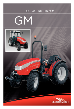 4WD traktorok McCormick GM 45