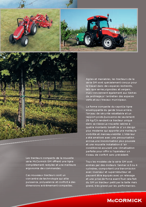 4WD traktorok McCormick GM 45