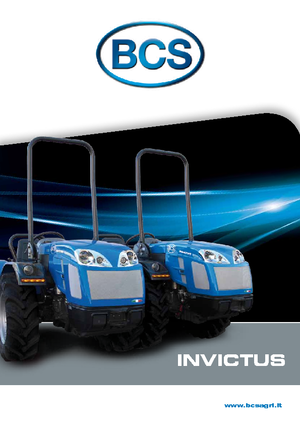 4WD traktorok BCS Invictus K400 RS