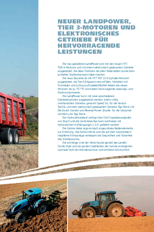 4WD traktorok Landini Landpower 145 Comfort