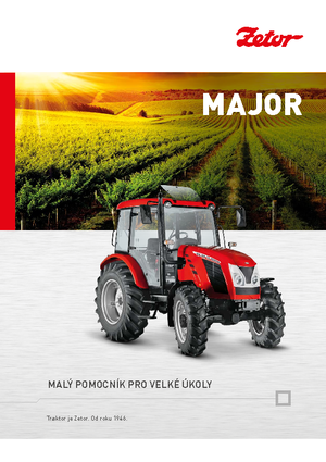 4WD traktorok Zetor Major 80