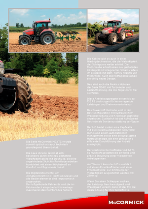 4WD traktorok McCormick MC 110