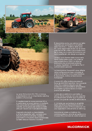 4WD traktorok McCormick MC 115