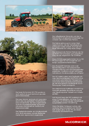 4WD traktorok McCormick MC 130