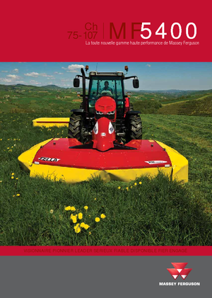 4WD traktorok Massey Ferguson MF 5420-4 Freisicht