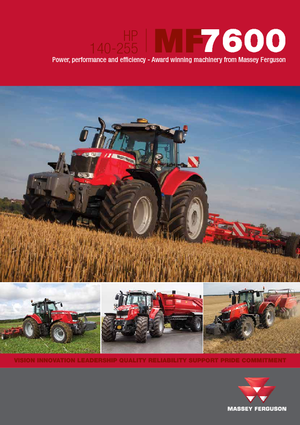 4WD traktorok Massey Ferguson MF 7616 Dyna 6