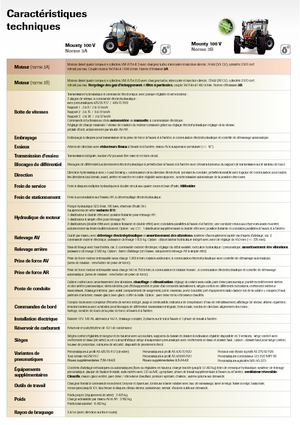 4WD traktorok Reform Werke Mounty 100 V