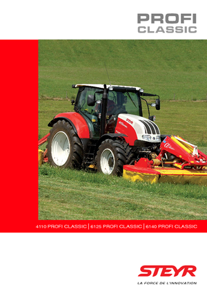 4WD traktorok Steyr 6125 Profi Classic Profi