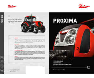 4WD traktorok Zetor Proxima 70 EKO
