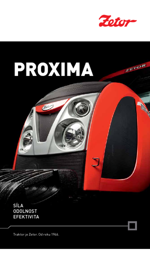 4WD traktorok Zetor Proxima 70 EKO