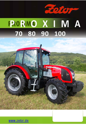 4WD traktorok Zetor Proxima 70 EKO