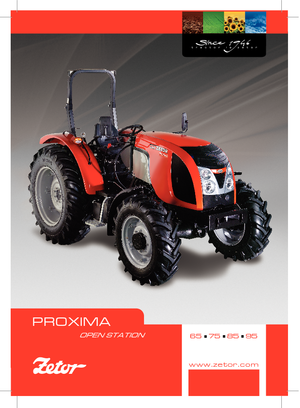 4WD traktorok Zetor Proxima Cabrio 65 EKO