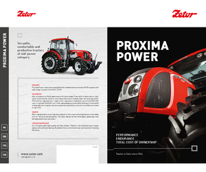 4WD traktorok Zetor Proxima Power 100