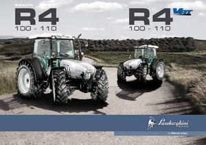 4WD traktorok Lamborghini R 4.100 VRT