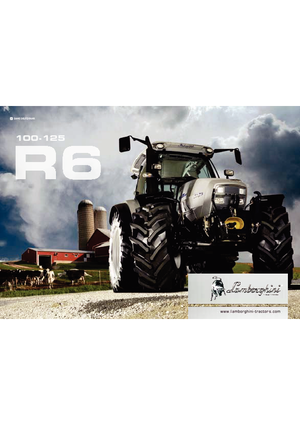 4WD traktorok Lamborghini R 6.110