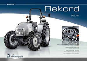 4WD traktorok Lamborghini Rekord 75