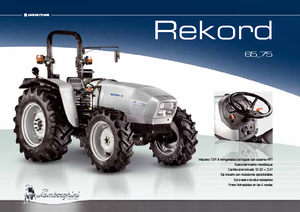 4WD traktorok Lamborghini Rekord 65