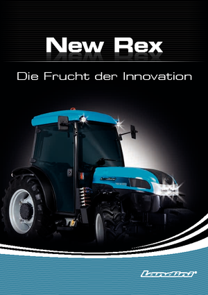 4WD traktorok Landini Rex 120 GT